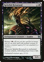Matte Finish Born of the Gods Spiteful Returned ( #84 )