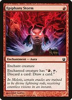 Matte Finish Born of the Gods Epiphany Storm ( #91 )