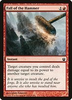 Matte Finish Born of the Gods Fall of the Hammer ( #93 )