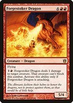 Matte Finish Born of the Gods Forgestoker Dragon ( #98 )