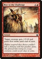 Matte Finish Born of the Gods Rise to the Challenge ( #107 )