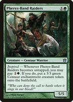 Matte Finish Born of the Gods Pheres-Band Raiders ( #133 )