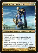 Matte Finish Born of the Gods Ephara, God of the Polis ( #145 )