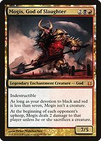 Matte Finish Born of the Gods Mogis, God of Slaughter ( #151 )