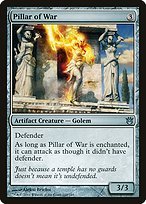 Matte Finish Born of the Gods Pillar of War ( #160 )