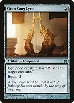 Matte Finish Born of the Gods Siren Song Lyre ( #161 )