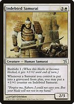Matte Finish Betrayers of Kamigawa Indebted Samurai ( #9 )