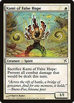 Matte Finish Betrayers of Kamigawa Kami of False Hope ( #10 )