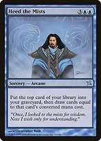 Matte Finish Betrayers of Kamigawa Heed the Mists ( #36 )