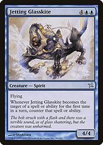 Matte Finish Betrayers of Kamigawa Jetting Glasskite ( #38 )