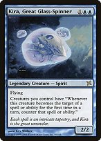 Matte Finish Betrayers of Kamigawa Kira, Great Glass-Spinner ( #40 )