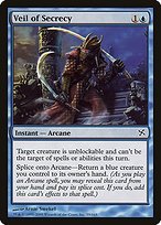 Matte Finish Betrayers of Kamigawa Veil of Secrecy ( #59 )