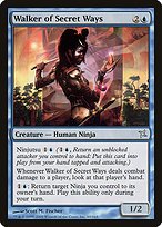 Matte Finish Betrayers of Kamigawa Walker of Secret Ways ( #60 )