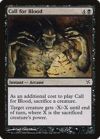 Matte Finish Betrayers of Kamigawa Call for Blood ( #63 )