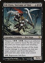 Matte Finish Betrayers of Kamigawa Ink-Eyes, Servant of Oni ( #71 )
