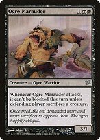 Matte Finish Betrayers of Kamigawa Ogre Marauder ( #75 )