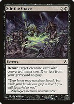 Matte Finish Betrayers of Kamigawa Stir the Grave ( #85 )