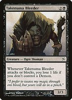 Matte Finish Betrayers of Kamigawa Takenuma Bleeder ( #86 )