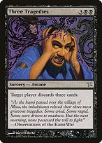 Matte Finish Betrayers of Kamigawa Three Tragedies ( #87 )