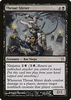 Matte Finish Betrayers of Kamigawa Throat Slitter ( #88 )