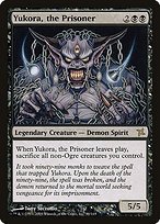 Matte Finish Betrayers of Kamigawa Yukora, the Prisoner ( #90 )