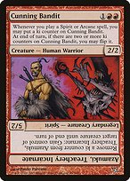 Matte Finish Betrayers of Kamigawa Cunning Bandit // Azamuki, Treachery Incarnate ( #99 )