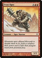 Matte Finish Betrayers of Kamigawa Frost Ogre ( #102 )