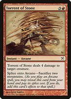 Matte Finish Betrayers of Kamigawa Torrent of Stone ( #119 )