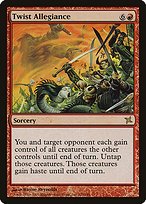 Matte Finish Betrayers of Kamigawa Twist Allegiance ( #120 )