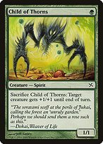 Matte Finish Betrayers of Kamigawa Child of Thorns ( #123 )