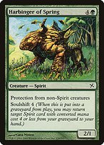Matte Finish Betrayers of Kamigawa Harbinger of Spring ( #128 )