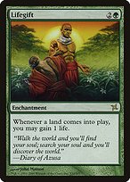 Matte Finish Betrayers of Kamigawa Lifegift ( #132 )
