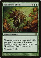 Matte Finish Betrayers of Kamigawa Nourishing Shoal ( #137 )