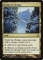 Matte Finish Betrayers of Kamigawa Tendo Ice Bridge ( #165 )