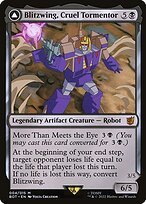 Glossy Finish Transformers Blitzwing, Cruel Tormentor // Blitzwing, Adaptive Assailant ( #4 )