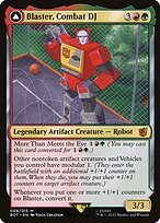 Glossy Finish Transformers Blaster, Combat DJ // Blaster, Morale Booster ( #8 )