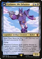 Glossy Finish Transformers Cyclonus, the Saboteur // Cyclonus, Cybertronian Fighter ( #9 )