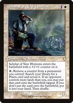 Glossy Finish The Brothers' War Commander Scholar of New Horizons ( #6 )