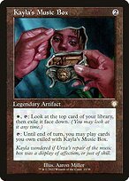 Glossy Finish The Brothers' War Commander Kayla's Music Box ( #15 )