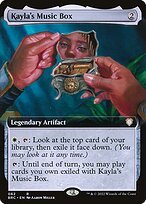 Glossy Finish The Brothers' War Commander Kayla's Music Box ( #62 )