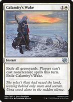 Matte Finish The Brothers' War Calamity's Wake ( #4 )