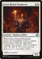 Matte Finish The Brothers' War Great Desert Prospector ( #7 )
