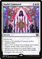 Matte Finish The Brothers' War Kayla's Command ( #9 )