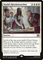 Matte Finish The Brothers' War Kayla's Reconstruction ( #10 )