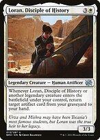 Matte Finish The Brothers' War Loran, Disciple of History ( #13 )