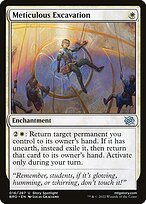 Matte Finish The Brothers' War Meticulous Excavation ( #16 )