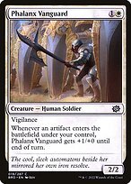 Matte Finish The Brothers' War Phalanx Vanguard ( #19 )