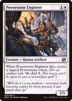 Matte Finish The Brothers' War Powerstone Engineer ( #20 )