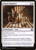 Matte Finish The Brothers' War Prison Sentence ( #21 )