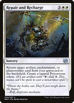 Matte Finish The Brothers' War Repair and Recharge ( #24 )